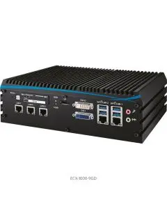 ECX-1000-Serie: lüfterloses Computing-Systeme mit 9. Gen. Intel Xeon/Core i7/i5/i3 Prozessor