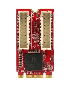 EGPL-G2S2-Serie: Netzwerkschnittstelle M.2 2242 zu Dual GbE LAN Module (isoliert)