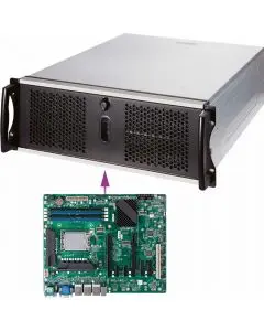 PICE-4UNM670: Leistungsstarker 19" Industrie-Rack PC – flexibel erweiterbar & GPU-optimiert