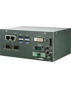 SPC-3000-10-GigE-Serie: Lüfterlose Hochleistungs-Embedded Box-PCs mit 10 GigE