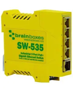 SW-135/SW-535-SW-735: Gigabit 5 Port PoE+ Ethernet-Switches
