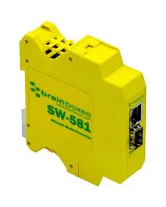 SW-581: Industrieller Gigabit SFP Media Converter