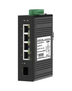 SW3105GP-1GF: Unmanaged 4-Port PoE Ethernet 10/100/1000Base-T(X) & 1-Port 1000Base-FX SFP Switch