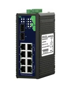 SW3110GP-2GF: Unmanaged 8-Port PoE Ethernet 10/100/1000Base-T(X) & 2-Port 1000Base-FX SFP Switch