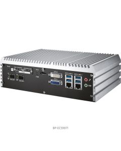 ECS-9071-Serie: Lüfterlose Hochleistungs-Embedded-PCs mit PoE+ und zwei 10GigE SFP+ Fiber LAN