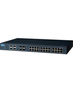 EKI-2428G-4CI-AE: Unmanaged-Ethernet-Switch mit 24GE-Ports und 4G