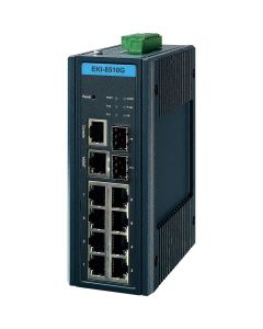 EKI-8510G-2FI: 8G + 2G SFP Managed TSN Switch