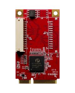 EMPL-21S2-Serie: Netzwerkschnittstelle mPCIe zu Single 2.5 Gigabit-Ethernet LAN horizontale Module (isoliert)