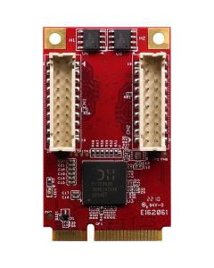 EMPL-22S1-Serie: Netzwerkschnittstelle mPCIe zu Dual 2.5 Gigabit-Ethernet LAN Module (isoliert)