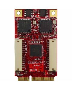 EMPL-G202-Serie: Netzwerkschnittstelle mPCIe zu Dual GbE LAN horizontale Module (isoliert)