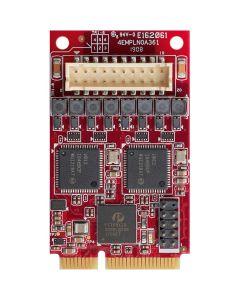 EMPL-G203-Serie: Netzwerkschnittstelle mPCIe zu Dual GbE LAN Module