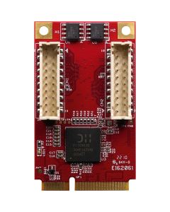 EMPL-G2S1-Serie: Netzwerkschnittstelle mPCIe zu Dual GbE LAN Module (isoliert)