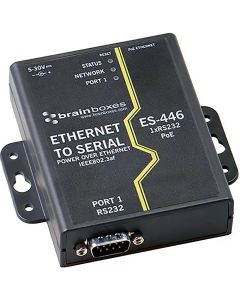 ES-446 PoE Ethernet-zu-Seriell Adapter