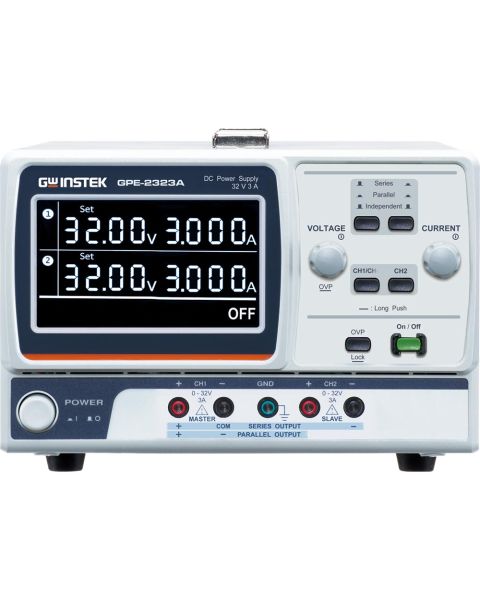 GPE-X323A Serie: Lineare Netzteile für DC-Stromversorgungen