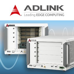 PXES-2314T von Adlink bei PLUG-IN Electronic: Das kompakte Thunderbolt 3 PXIe-Chassis bringt ein hohes Maß an Portabilität für Test- und Messanwendungen mit.