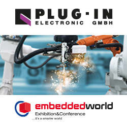 Newsletter: PLUG-IN Electronic auf der embedded world 2023 in Halle 1 am Stand 440