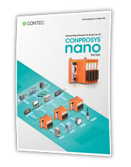 Contec CONPROSYS nano Ethernet Based Remote I/O System