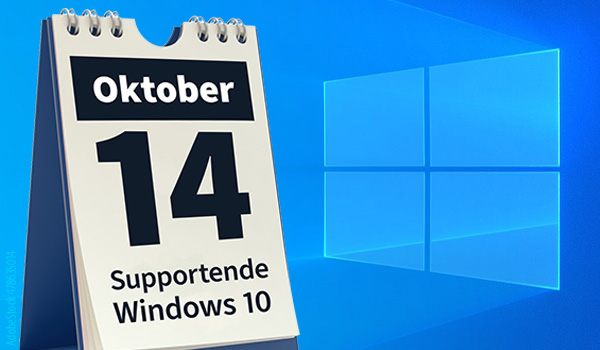14. Oktober 2025: Ende regulärer Support Windows 10